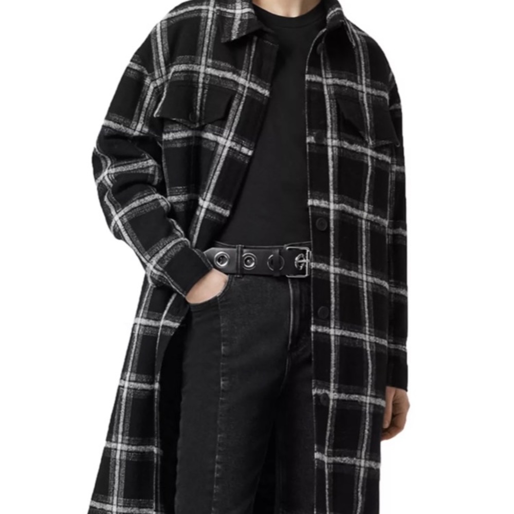 Allsaints - Nia Flannel Shacket